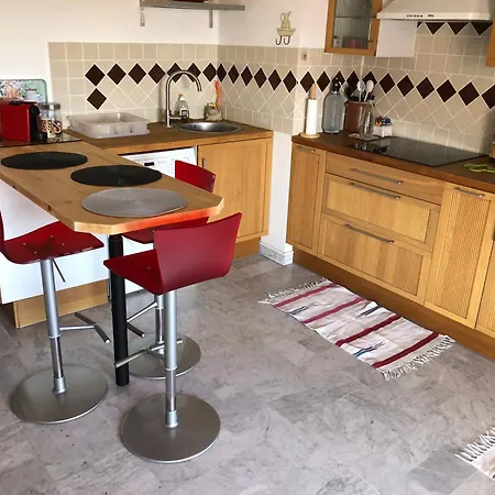 Coquet Avec Grande Terrasse Apartmán Antibes